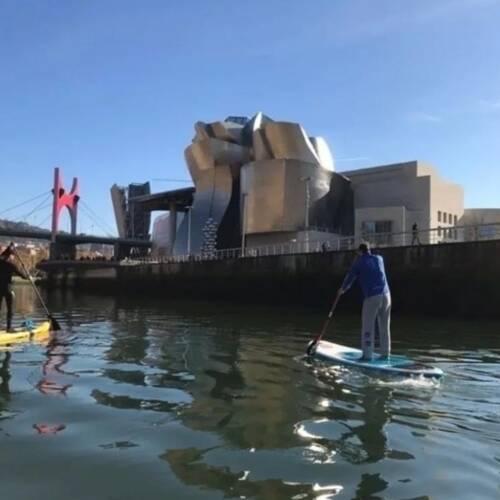 Paddle surf Basque country