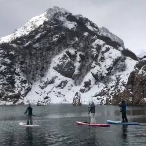 Paddle surf Basque country