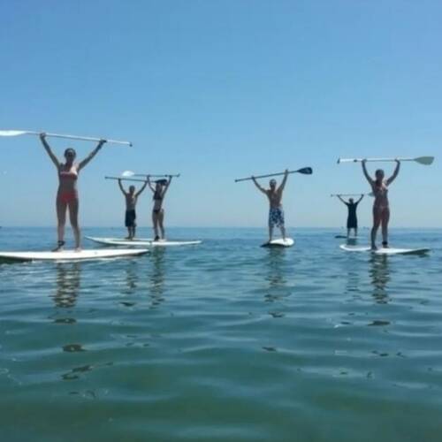 Paddle surf Basque country