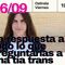 Conferencia  libro: -La respuesta a todo lo que preguntarías a una tía trans-.