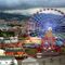 Tarde de risas en las atracciones de Bilbao