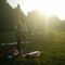 Yoga en el parque todos los dí­as