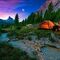 Acampada libre en el Pantano de Albina en Legutio