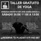 TALLER GRATUITO DE YOGA
